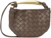 Bottega Veneta Taupe Mini Sardine Bag In 2562 Taupe Grey M Br