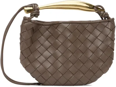 Bottega Veneta Taupe Mini Sardine Bag In 2562 Taupe Grey M Br