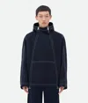 Bottega Veneta Tech Nylon Blouson In Blue