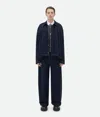 Bottega Veneta Tech Nylon Blouson In Blue