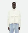 Bottega Veneta Tech Nylon Jacket In White