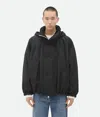 Bottega Veneta Tech Nylon Padded Jacket In Black