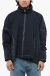 Bottega Veneta Tech Nylon Parka With Visible Stitichings