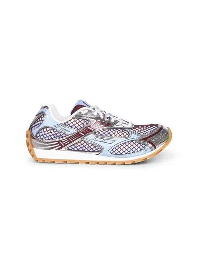 BOTTEGA VENETA TECHNICAL FABRIC AND MESH ORBIT SNEAKERS