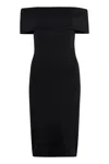 Bottega Veneta Technical Nylon Dress In Black