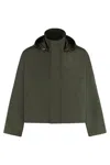 Bottega Veneta Techno Fabric Jacket In Green