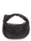 Bottega Veneta Navy Teen Jodie Bag In Fondant/gold