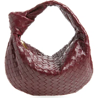 Bottega Veneta Teen Jodie Intrecciato Leather Hobo