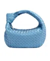 Bottega Veneta Blue Mini Jodie Bag In Blue