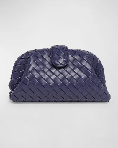 Bottega Veneta Womens Duke-m Brass Lauren Leather Clutch