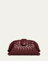 Bottega Veneta Teen Lauren 1980 Bag With Chain In Burgundy