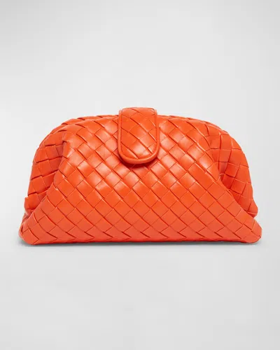 Bottega Veneta Teen Lauren 1980 Bag With Chain In Orange