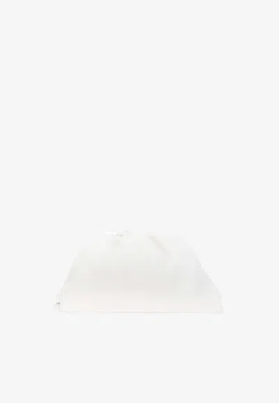 Bottega Veneta Teen Pouch In Leather In Cream