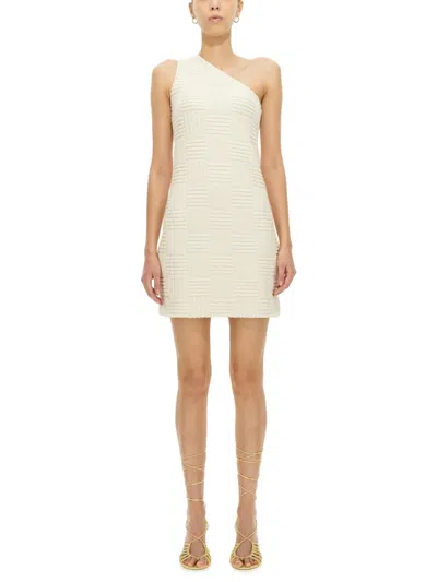 Bottega Veneta Terry Dress In White