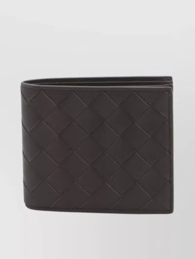 Bottega Veneta Textured Bi-fold Calfskin Wallet