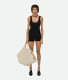 Bottega Veneta Bottega  Veneta Textured Nylon Body In Black
