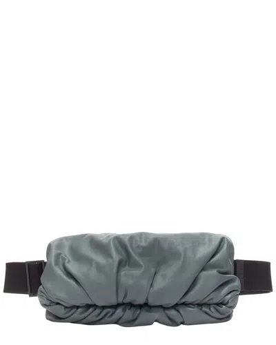 Bottega Veneta The Body Pouch Leather Waist Bag (authentic Pre-loved) In Gray