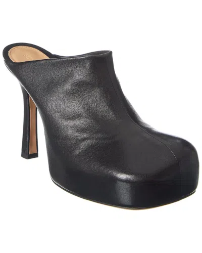 Bottega Veneta The Bold Leather Mule In Black