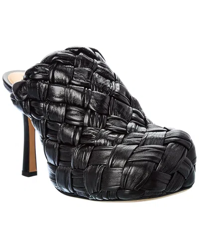 Bottega Veneta The Bold Leather Mule In Brown