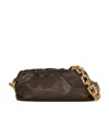 Bottega Veneta The Chain Pouch Shoulder Bag In Brown