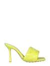 Bottega Veneta Bv Lido Woven-strap 90mm Sandals In Green