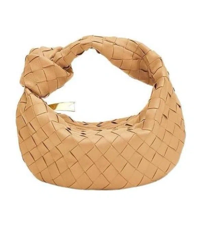 Bottega Veneta The Mini Jodie Tote Bag In Nude
