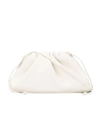 Bottega Veneta The Mini Pouch Crossbody Bag In White