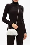 Bottega Veneta White Mini 'the Pouch' Clutch In White