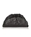 Bottega Veneta Pouch Mini Leather Clutch In Green