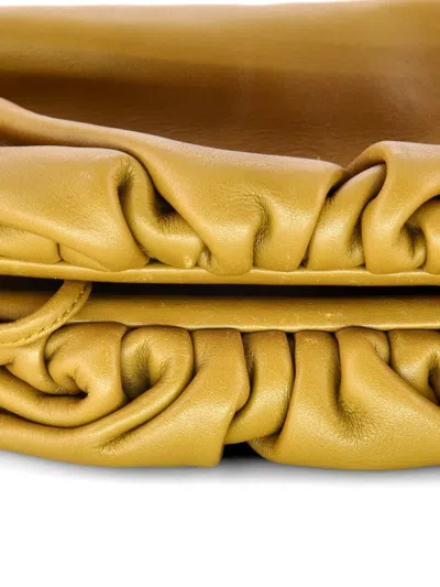 Pre-owned Bottega Veneta The Pouch Leather Mini Crossbody Bag In Brown