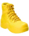 Bottega Veneta The Puddle Bomber Rubber Boot In Yellow