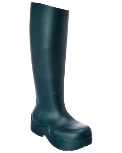 Bottega Veneta The Puddle High Rubber Boot In Green