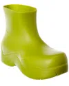 Bottega Veneta Woman Ankle Boots Light Green Size 9 Rubber In Green