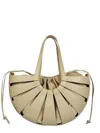 Bottega Veneta The Shell Shoulder Bag In Dove