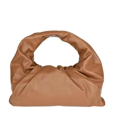 Bottega Veneta The Shoulder Pouch Bag In Brown