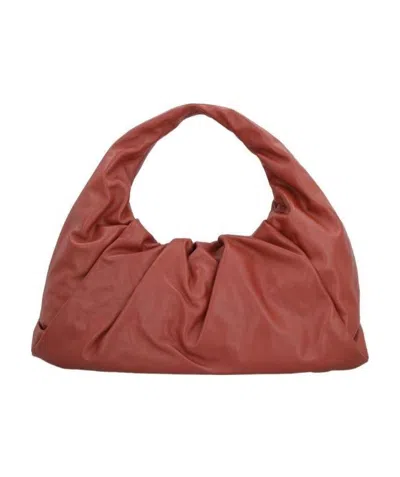 Bottega Veneta The Shoulder Pouch Bag In Brown