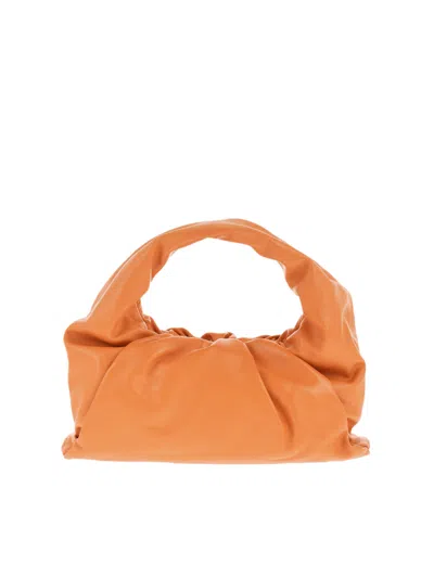 Bottega Veneta The Shoulder Pouch Hobo Bag In Orange