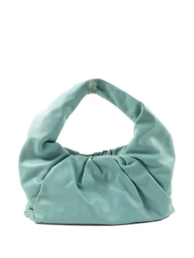 Pre-owned Bottega Veneta The Shoulder Pouch Tote Bag In Blue