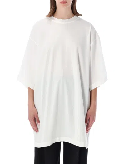 Bottega Veneta Timeless Cotton T-shirt For Women In White