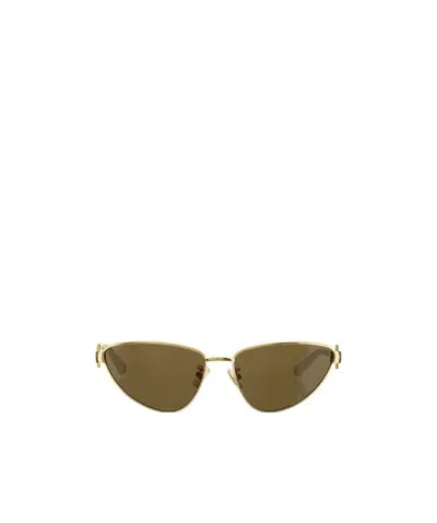 Bottega Veneta Turn Cat-eye Sunglasses In Brown