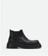 Bottega Veneta The Tire Ankle Boots In Noir