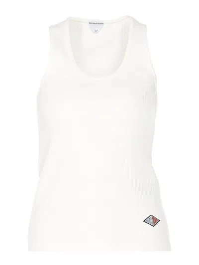 Bottega Veneta Top - Blanco In White