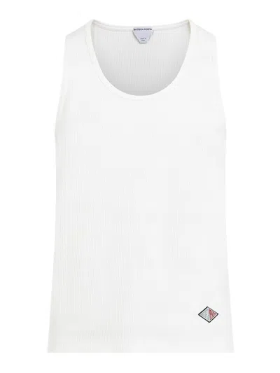 Bottega Veneta Slim-fit Tank Top In White