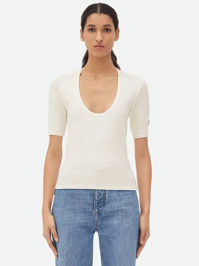Bottega Veneta Top In Beige