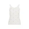 Bottega Veneta Embroidered Matches Tank Top In White