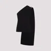 Bottega Veneta One-shoulder Drape Top In Black