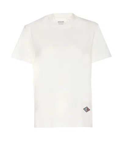 Bottega Veneta Light Cotton Jersey T-shirt In White