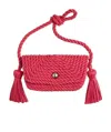 Bottega Veneta Torchon Crossbody Bag In Red