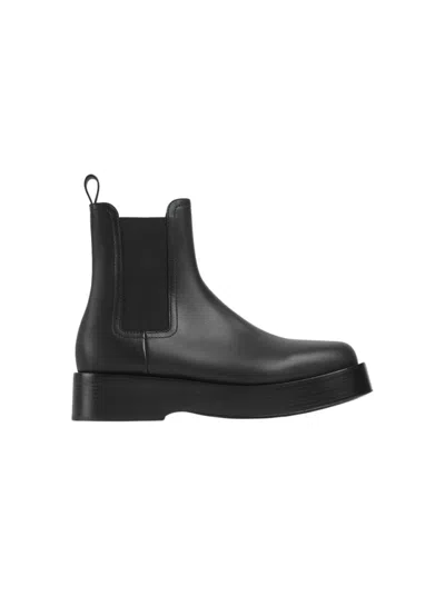 Bottega Veneta Torino Chelsea Ankle Boot Black