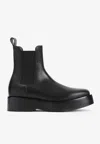 Bottega Veneta Torino Chelsea Ankle Boot Black In Black